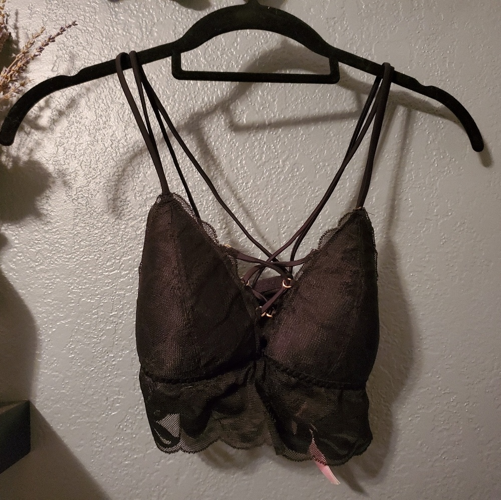 Victoria secret PINK lace strappy bralette